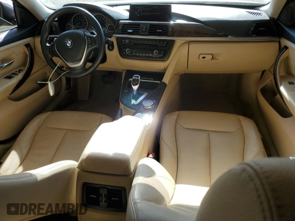2015 BMW 4 Series 428i with VIN WBA4A9C5XFGL85882, listed as a Copart auction lot 57434445 with 145,765 mi miles and Salvage title. Bid and sale history available at DreamBid. Image 8.