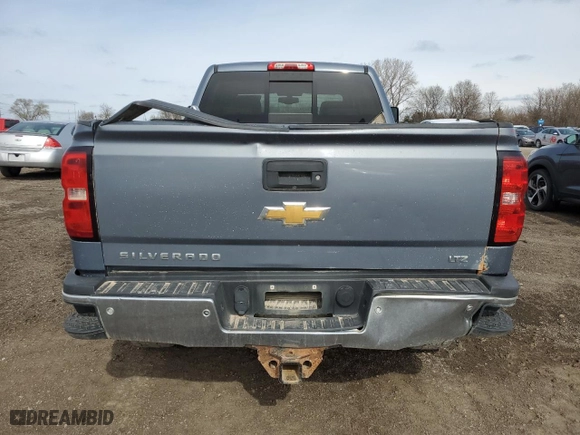 2015 Chevrolet Silverado 2500HD LTZ with VIN 1GC1KWE89FF617970, listed as a Copart auction lot 51166885 with 182,675 mi miles and Salvage Title. Bid and sale history available at carsss.com. Image 6.