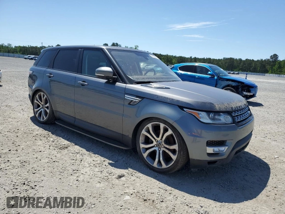 2016 Land Rover Range Rover Sport V6 HSE with VIN SALWR2VF0GA566987, listed as a Copart auction lot 54755045 with 99,701 mi miles and Clean Title. Bid and sale history available at carsss.com. Image 4.