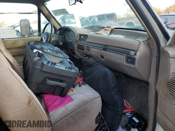 1996 Ford F-350 with VIN 1FDLF47F7TEA53763, listed as a Copart auction lot 85574414 with Not provided miles and Salvage title. Bid and sale history available at DreamBid. Image 5.