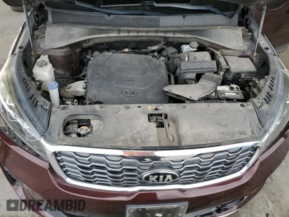 2019 Kia Sorento EX Sport V6 with VIN 5XYPH4A59KG462398, listed as a Copart auction lot 82901194 with 63,812 mi miles and Salvage Title. Bid and sale history available at carsss.com. Image 12.