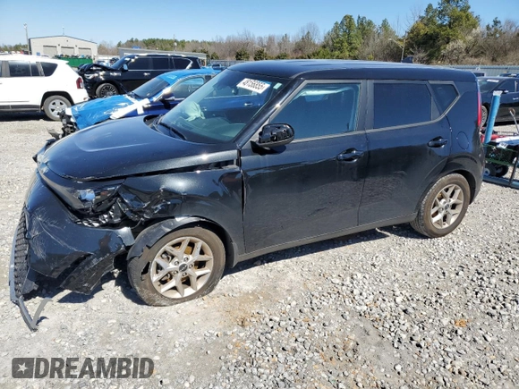 2024 Kia Soul LX with VIN KNDJ23AU8R7237079, listed as a Copart auction lot 48156855 with 16,266 mi miles and Salvage Title. Bid and sale history available at carsss.com. Image 1.