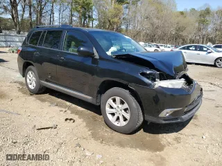2013 Toyota Highlander with VIN 5TDZK3EH3DS115700, listed as a Copart auction lot 50518195 with 104,040 mi miles and Salvage Title. Bid and sale history available at carsss.com. Image 4.