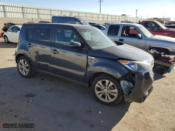 2016 Kia Soul + with VIN KNDJP3A55G7263078, listed as a Copart auction lot 81561854 with 95,960 mi miles and Salvage Title. Bid and sale history available at carsss.com. Image 4.