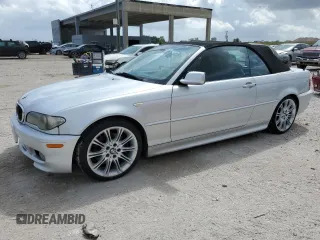 2005 BMW 3 Series 330Ci with VIN WBABW53415PL50056, listed as a Copart auction lot 47931645 with 129,113 mi miles and Clean Title. Bid and sale history available at carsss.com. Image 1.