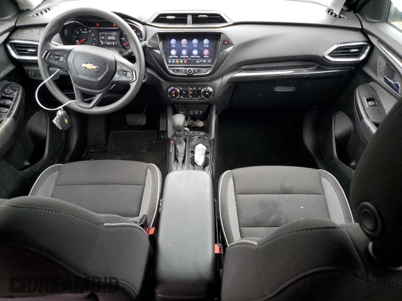 2022 Chevrolet TrailBlazer LT with VIN KL79MPSL1NB078033, listed as a Copart auction lot 79958253 with 43,023 mi miles and Salvage Title. Bid and sale history available at DreamBid. Image 8.