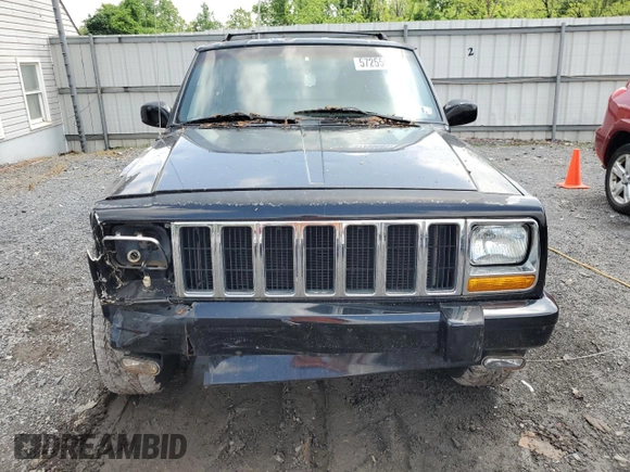 2000 Jeep Cherokee Classic with VIN 1J4FF58S8YL119611, listed as a Copart auction lot 57255685 with 148,908 mi miles and Clean title. Bid and sale history available at DreamBid. Image 5.