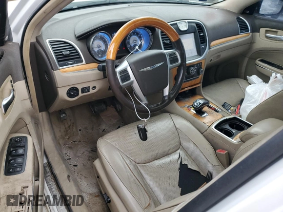 2012 Chrysler 300 Limited with VIN 2C3CCACG9CH173233, listed as a Copart auction lot 53694955 with 197,813 mi miles and Salvage title. Bid and sale history available at DreamBid. Image 8.