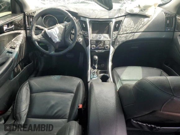 2012 Hyundai Sonata Limited with VIN 5NPEC4AB9CH487419, listed as a Copart auction lot 65476983 with Not Provided miles and Salvage Title. Bid and sale history available at DreamBid. Image 8.