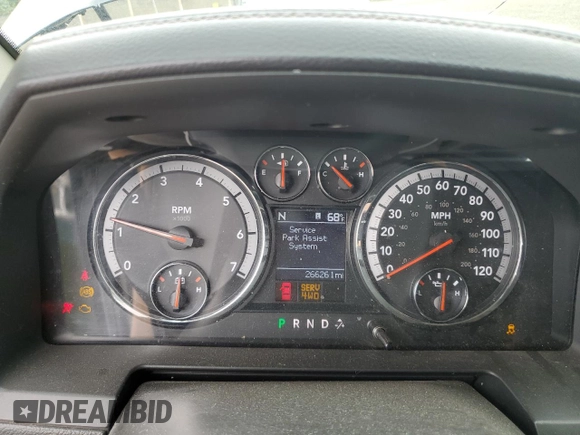 2012 Ram 1500 Sport z VIN 1C6RD7HT4CS343929, wystawiony jako Copart lot #61651315 z przebiegiem 266 261 mil mil oraz Szkoda całkowita • Salvage title. Historia ofert i sprzedaży dostępna na DreamBid. Obrazek 9.