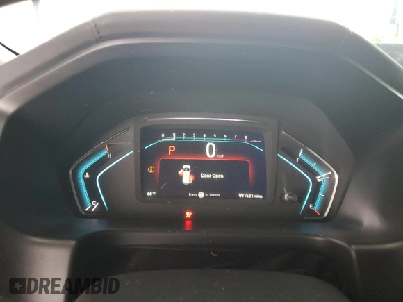 2019 Honda Odyssey Elite with VIN 5FNRL6H93KB048990, listed as a Copart auction lot 56192215 with 91,521 mi miles and Salvage title. Bid and sale history available at DreamBid. Image 9.