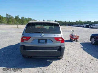 2005 BMW X3 3.0i with VIN WBXPA93445WD16297, listed as a IAAI auction lot 42073854 with 216,545 mi miles. Bid and sale history available at carsss.com. Image 16.