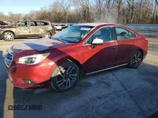 2017 Subaru Legacy Sport with VIN 4S3BNAR65H3036476, listed as a Copart auction lot 46607953 with 107,289 mi miles. Bid and sale history available at carsss.com. Image 1.