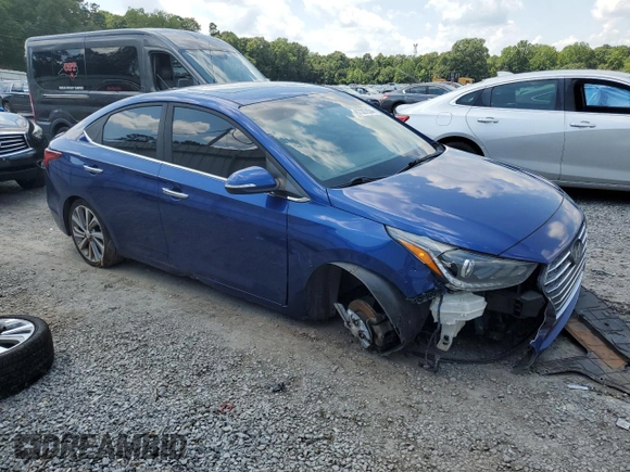 2018 Hyundai Accent Limited with VIN 3KPC34A30JE004868, listed as a Copart auction lot 67387834 with 142,988 mi miles and Salvage Title. Bid and sale history available at carsss.com. Image 4.