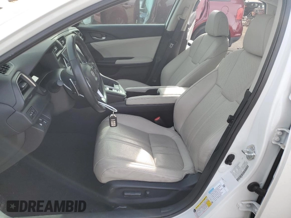 2022 Honda Insight Touring with VIN 19XZE4F92NE007889, listed as a Copart auction lot 48177315 with 25,824 mi miles and Salvage Title. Bid and sale history available at DreamBid. Image 7.