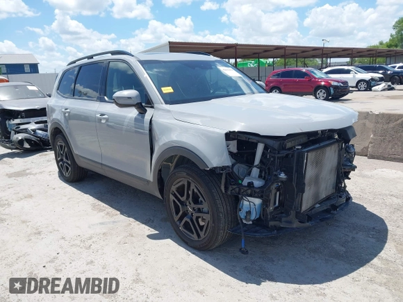 2024 Kia Telluride SX Prestige X-Pro with VIN 5XYP5DGC1RG467748, listed as a IAAI auction lot 42613478 with 21,129 mi miles and . Bid and sale history available at DreamBid. Image 1.