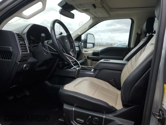 2020 Ford F-350 XL with VIN 1FT8W3BT5LEE54715, listed as a Copart auction lot 47866135 with 81,175 mi miles and Salvage title. Bid and sale history available at DreamBid. Image 7.