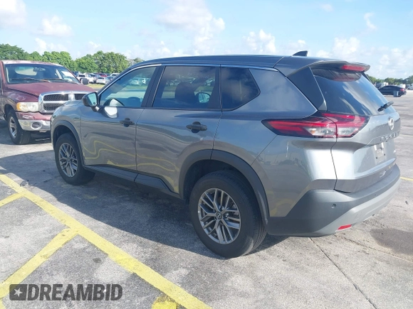 2023 Nissan Rogue S with VIN 5N1BT3AB1PC898128, listed as a IAAI auction lot 42549927 with 26,250 mi miles and . Bid and sale history available at DreamBid. Image 3.