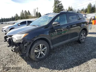 2016 Toyota RAV4 XLE with VIN 2T3RFREV5GW482453, listed as a Copart auction lot 50603925 with 81,690 mi miles and Salvage Title. Bid and sale history available at carsss.com. Image 1.