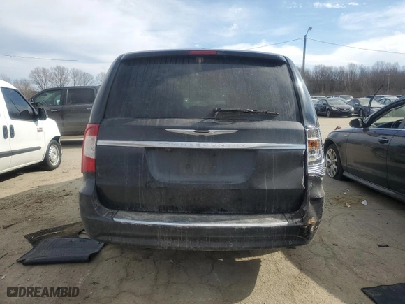 2013 Chrysler Town & Country Touring-L with VIN 2C4RC1CGXDR805657, listed as a Copart auction lot 46785575 with NaN miles and Salvage Title. Bid and sale history available at carsss.com. Image 6.