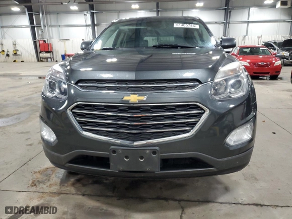 2017 Chevrolet Equinox LT with VIN 2GNFLFEKXH6175560, listed as a Copart auction lot 51465785 with 183,984 mi miles and Salvage Title. Bid and sale history available at carsss.com. Image 5.