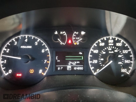2017 Nissan Sentra S with VIN 3N1AB7AP5HY338467, listed as a Copart auction lot 52025745 with 164,890 mi miles and Salvage title. Bid and sale history available at DreamBid. Image 9.