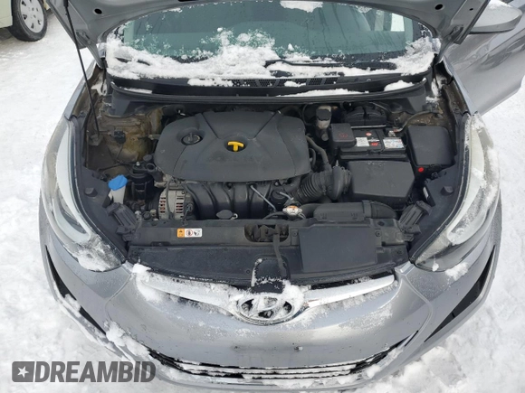 2016 Hyundai Elantra SE with VIN 5NPDH4AE5GH670880, listed as a Copart auction lot 45623825 with 108,825 mi miles and Clean title. Bid and sale history available at DreamBid. Image 11.