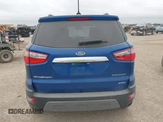 2020 Ford EcoSport Titanium z VIN MAJ6S3KL5LC313843, wystawiony jako IAAI lot #42029332 z przebiegiem 61 412 mil mil oraz . Historia ofert i sprzedaży dostępna na DreamBid. Obrazek 16.