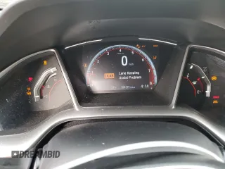 2019 Honda Civic Sport with VIN 19XFC2F88KE201021, listed as a Copart auction lot 50538065 with 104,321 mi miles and Salvage title. Bid and sale history available at DreamBid. Image 9.
