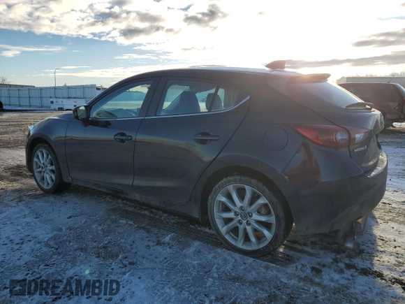 2014 Mazda 3 S Grand Touring with VIN JM1BM1M31E1178122, listed as a Copart auction lot 86832524 with 131,520 mi miles and Salvage title. Bid and sale history available at DreamBid. Image 2.