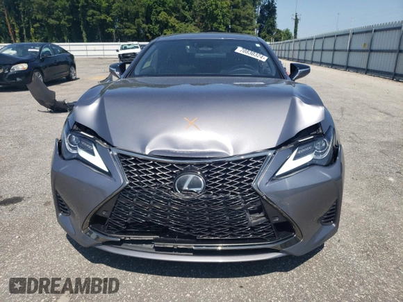 2019 Lexus RC 300 with VIN JTHHA5BC4K5009311, listed as a Copart auction lot 70830324 with 39,880 mi miles and Salvage title. Bid and sale history available at DreamBid. Image 5.