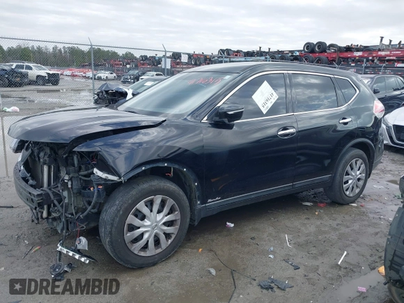 2015 Nissan Rogue SV with VIN KNMAT2MT3FP524304, listed as a IAAI auction lot 41716315 with 207,783 mi miles. Bid and sale history available at carsss.com. Image 15.