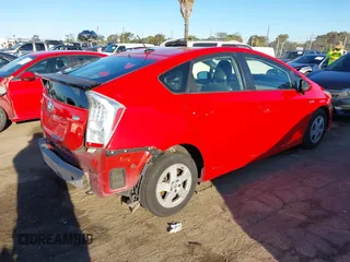2010 Toyota Prius II with VIN JTDKN3DU8A0122759, listed as a IAAI auction lot 41828520 with 143,658 mi miles. Bid and sale history available at carsss.com. Image 4.