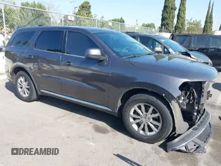 2016 Dodge Durango SXT with VIN 1C4RDHAG8GC374189, listed as a IAAI auction lot 41988000 with 94,555 mi miles and . Bid and sale history available at DreamBid. Image 1.