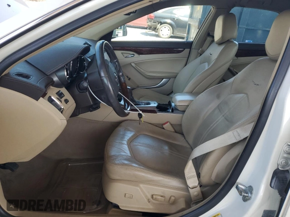 2012 Cadillac CTS Sedan Luxury with VIN 1G6DG5E51C0130892, listed as a Copart auction lot 50504205 with 161,637 mi miles and Salvage Title. Bid and sale history available at carsss.com. Image 7.