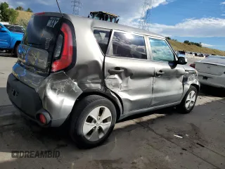 2016 Kia Soul with VIN KNDJN2A27G7281068, listed as a Copart auction lot 71601904 with 106,689 mi miles and Salvage Title. Bid and sale history available at carsss.com. Image 3.