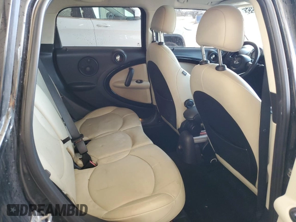 2013 MINI Countryman S ALL4 with VIN WMWZC5C58DWP31102, listed as a Copart auction lot 56017895 with 105,386 mi miles and Clean Title. Bid and sale history available at DreamBid. Image 10.