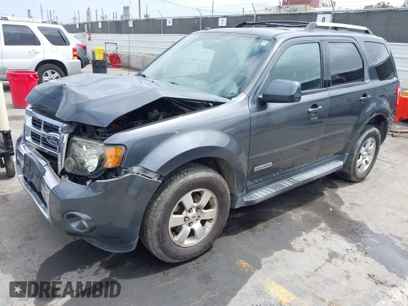 2008 Ford Escape Limited with VIN 1FMCU04158KA77169, listed as a IAAI auction lot 42313281 with 71,558 mi miles and . Bid and sale history available at DreamBid. Image 17.