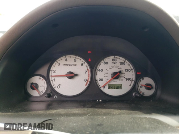 2002 Honda Civic LX with VIN 1HGES15572L028438, listed as a Copart auction lot 44297625 with 241,185 mi miles and Salvage Title. Bid and sale history available at DreamBid. Image 9.