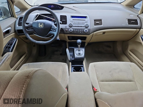 2008 Honda Civic LX with VIN 1HGFA16558L069651, listed as a Copart auction lot 54701515 with 169,910 mi miles and Clean Title. Bid and sale history available at DreamBid. Image 8.