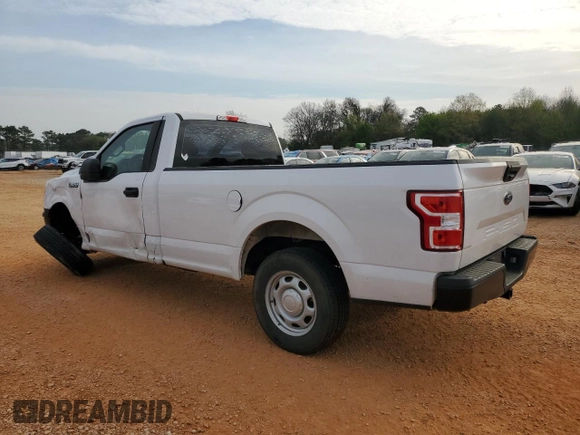 2018 Ford F-150 XL with VIN 1FTMF1CB3JKF66162, listed as a Copart auction lot 49882955 with 98,868 mi miles and Salvage Title. Bid and sale history available at carsss.com. Image 2.