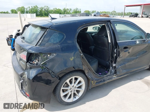 2011 Lexus CT 200h with VIN JTHKD5BH7B2004369, listed as a IAAI auction lot 42163533 with 84,718 mi miles and . Bid and sale history available at DreamBid. Image 6.