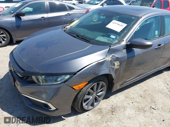 2019 Honda Civic EX-L z VIN 19XFC1F70KE205694, wystawiony jako IAAI lot #41976645 z przebiegiem 43 653 mil mil oraz . Historia ofert i sprzedaży dostępna na DreamBid. Obrazek 6.