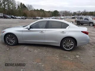 2019 Infiniti Q50 3.0t LUXE with VIN JN1EV7AP1KM519553, listed as a IAAI auction lot 41265684 with 84,120 mi miles. Bid and sale history available at carsss.com. Image 14.