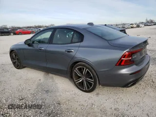 2019 Volvo S60 R-Design with VIN 7JR102FM8KG005114, listed as a Copart auction lot 80275723 with 49,359 mi miles. Bid and sale history available at carsss.com. Image 2.