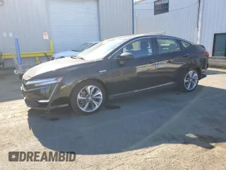 2019 Honda Clarity Plug-In Hybrid with VIN JHMZC5F17KC005854, listed as a Copart auction lot 46856335 with 55,167 mi miles and Salvage Title. Bid and sale history available at carsss.com. Image 1.