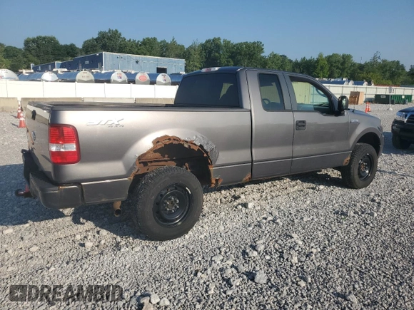 2007 Ford F-150 STX with VIN 1FTRX14W87FB44328, listed as a Copart auction lot 65036455 with 102,334 mi miles and Clean title. Bid and sale history available at DreamBid. Image 3.