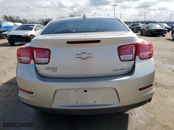 2013 Chevrolet Malibu LT with VIN 1G11C5SA9DF155401, listed as a Copart auction lot 45543485 with NaN miles and Salvage Title. Bid and sale history available at carsss.com. Image 6.