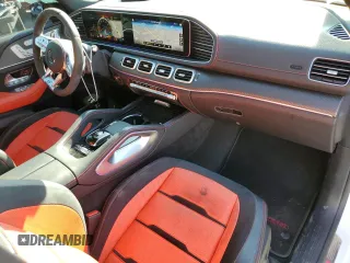 2023 Mercedes-Benz GLE 53 AMG with VIN 4JGFB6BBXPA855245, listed as a Copart auction lot 73234834 with 13,977 mi miles and Salvage title. Bid and sale history available at DreamBid. Image 8.