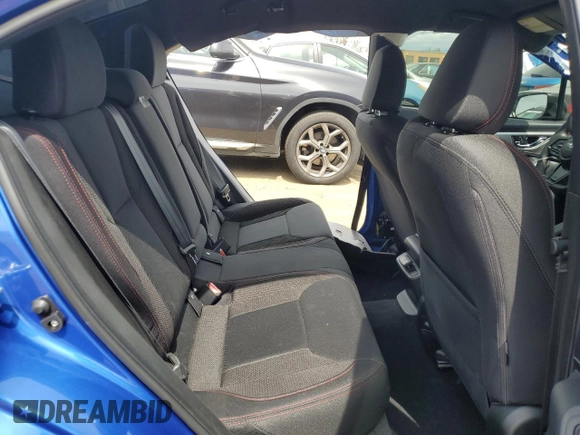 2023 Subaru WRX Premium with VIN JF1VBAF65P9824749, listed as a Copart auction lot 52210825 with 4,965 mi miles and Salvage title. Bid and sale history available at DreamBid. Image 10.